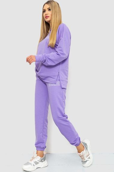 Спорт костюм жіночий, колір бузковий, 241R15133 | Зображення 2