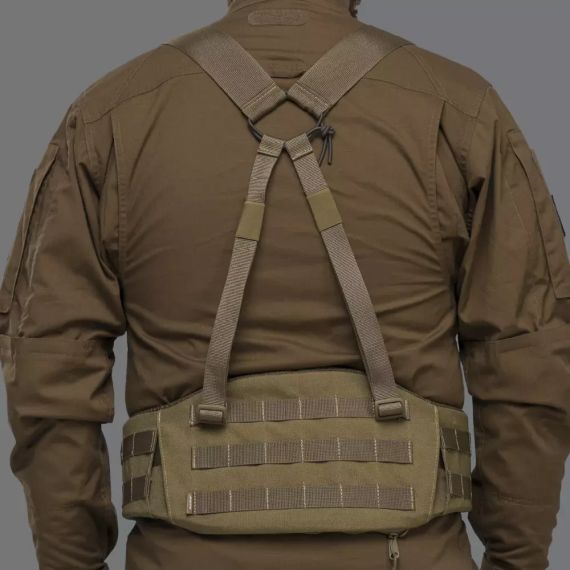 Плечові ремені для тактичного поясу РПС Койот, Ukrarmor MOLLE, лямки плечові до розвантажувального поясу, плечові ремені ЗСУ | Зображення 1