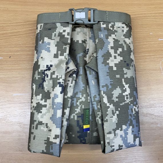 Сумка - Баул тактический 25 л поликордура Пиксель (армейский, влагозащитный вещевой мешок) | Зображення 7
