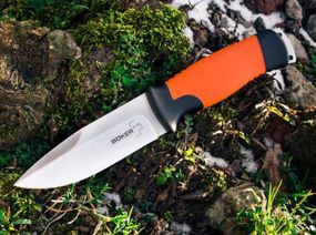 Ніж для військових Boker Plus Outdoorsman XL Армійський ніж Тактичні ножі Ножі кишенькові Бойовий ніж