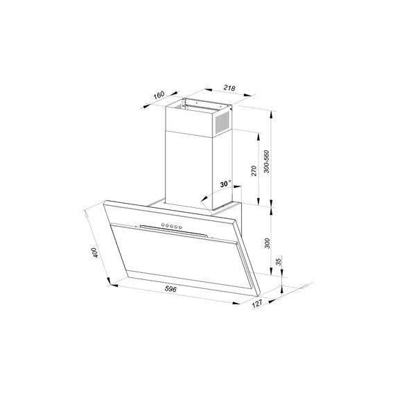Витяжка кухонна MPM MPM-60-OM-41N | Зображення 4