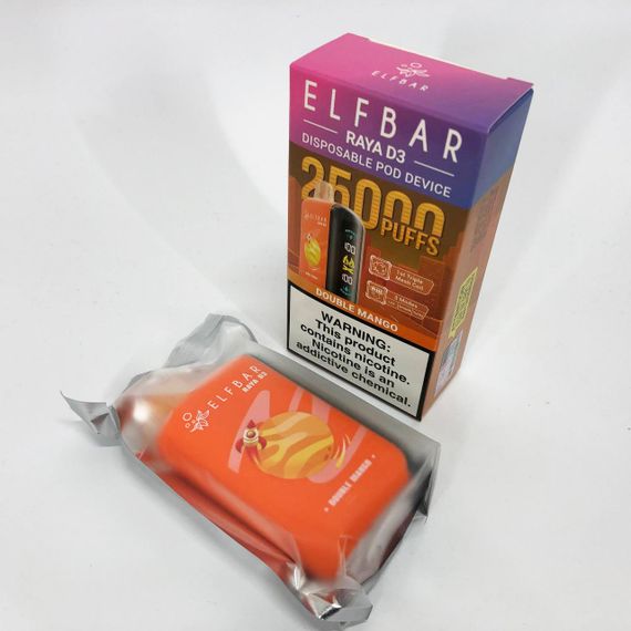 Elf Bar Raya D3 25000 смак Манго (Double Mango) | Зображення 1