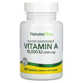 Вітамін А Nature's Plus Vitamin A 10000 IU Water-Dispersible 90 Tablets