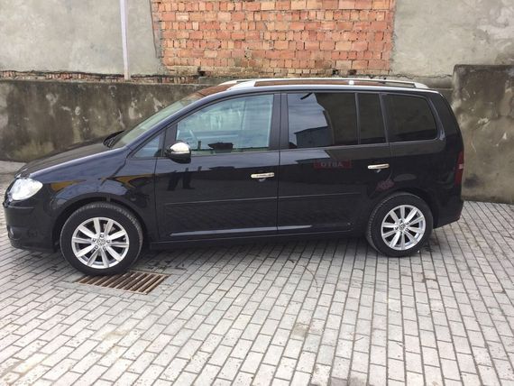 Накладки на ручки (4 шт, нерж) Carmos - Турецкая сталь для Volkswagen Touran 2010-2015 гг | Зображення 1