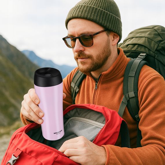 Термокухоль Mountain Goat Travel 0.38 л Pink (P-5905973406925) | Зображення 6