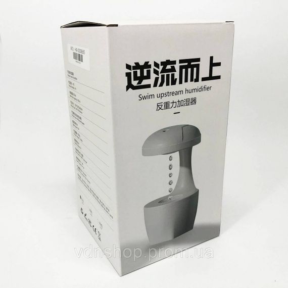 Компактний ультразвуковий зволожувач UKC Anti Gravity Humidifier 800 мл, Милий зволожувач повітря TH-14