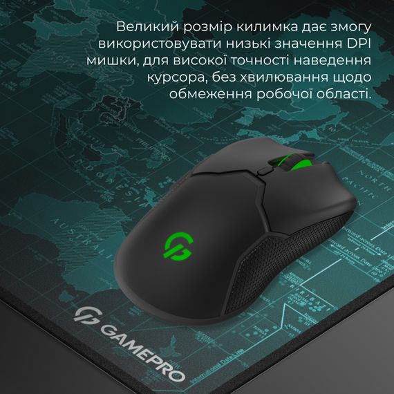 Килимок для мишки GamePro MP275M Black (MP275M) | Зображення 8