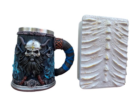 Подарунковий набір Кухоль 3D Скандинавський Воїн і Блокнот 3D «Око Крижаного Хранителя» | Зображення 1