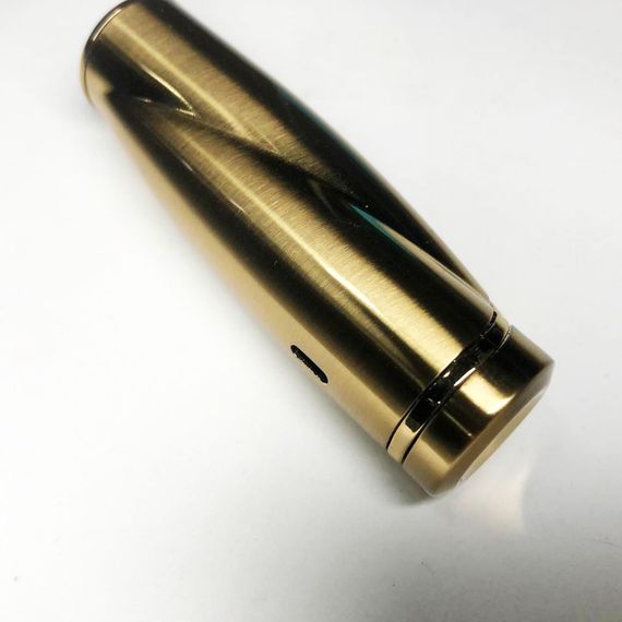 Турбо запальничка в подарунковій коробці HASAT 56799. Колір: золотий | Зображення 6