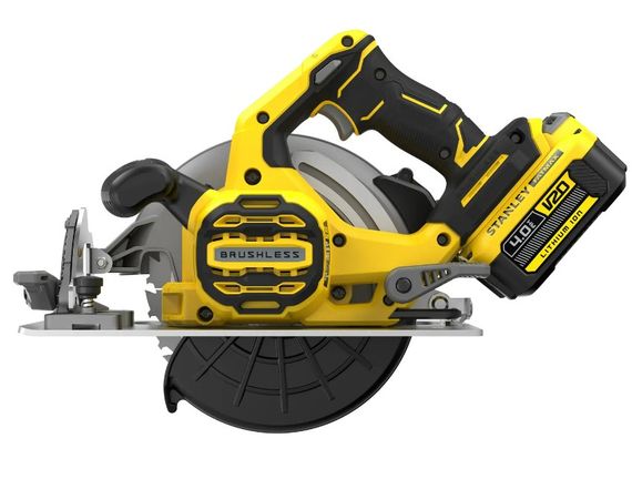 Пила циркулярна акумуляторна Stanley Fatmax з АКБ та ЗП SFMCS550M2K | Зображення 7