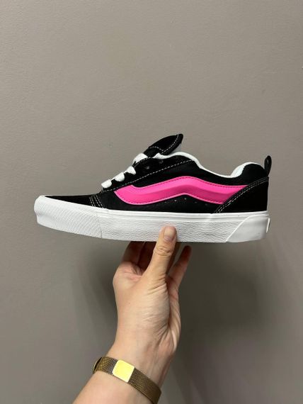 Кросівки Vans Knu Skool Black Pink весна / літо / осінь va12 37 23.5 см | Зображення 4