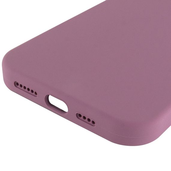Чохол Silicone Case Full Protective (AA) NO LOGO для Apple iPhone 16 Pro (6.3") Ліловий / Lilac Pride | Зображення 4