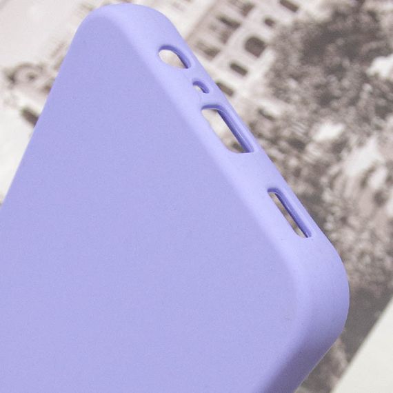 Чехол Silicone Cover Lakshmi Full Camera (AAA) для Samsung Galaxy A14 4G/5G Сиреневый / Dasheen | Зображення 6