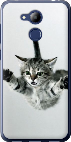 Чехол на Huawei Honor 6C Pro Летящий котёнок "2322u-1358-17620"