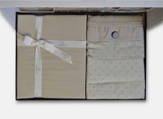 Постельное белье La Romano Silk Satin 200×220 см Myron Wind | Зображення 5