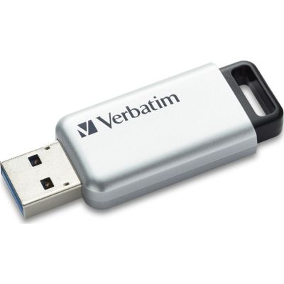 USB флеш накопитель Verbatim 32GB Secure Pro with 256 AES USB 3.2 (98665) | Зображення 1