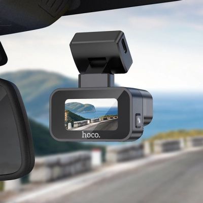 Видеорегистратор HOCO DV10 mini screen dashcam Black (6942007638630) | Зображення 7