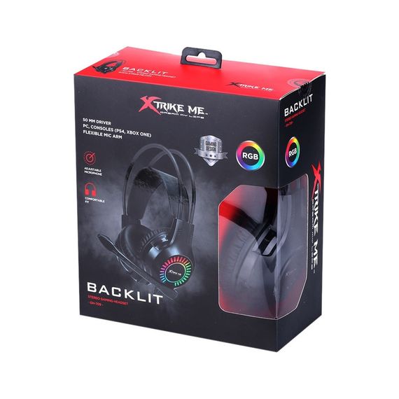 Навушники Xtrike ME GH-709 RGB Black (GH-709) | Зображення 4