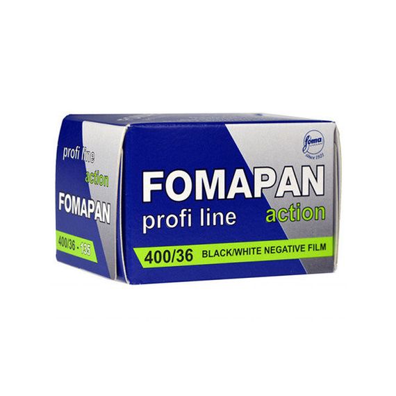 Фотопленка чёрно-белая Fomapan 400 Action 135-36
