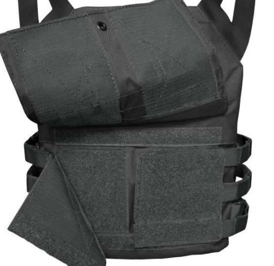 Плитоноска Molle (разгрузка) Черная, жилет под бронепластины | Зображення 2