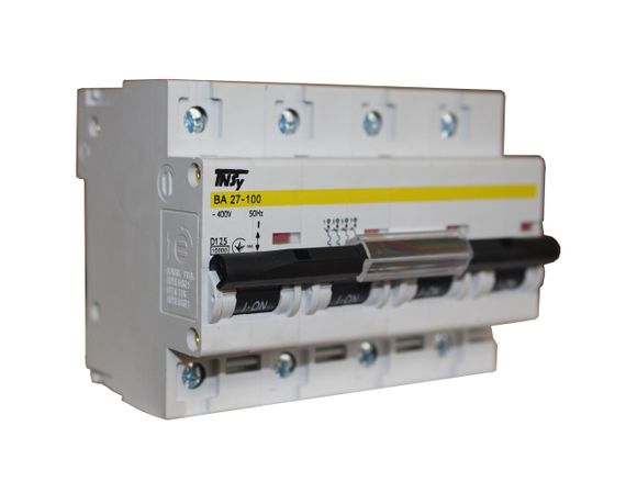 Автоматический выключатель ВА27-100 4Р 125А 10 кА х-ка D Ny95504920