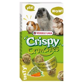 Лакомство для кроликов и других грызунов Versele-Laga Crispy Crunchies Hay + Carrot, 75 гр