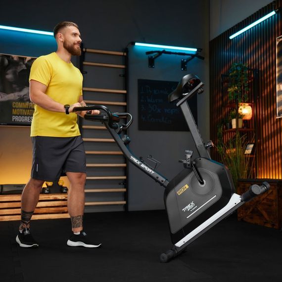 Велотренажер Trex Sport TX-500MB IRON магнітний чорний | Зображення 4