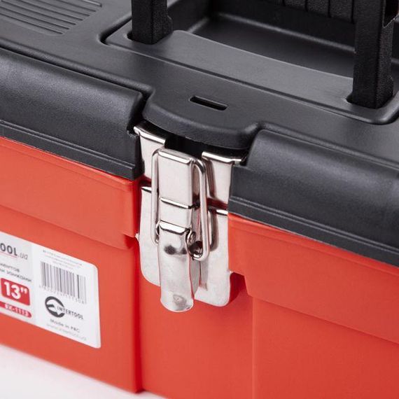 Ящик для інструментів з металевими замками 13" 330*180*165 мм INTERTOOL BX-1113 | Зображення 2