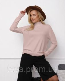 Свитер цвет светло-розовый размеры S, M, L, XL FI_008575