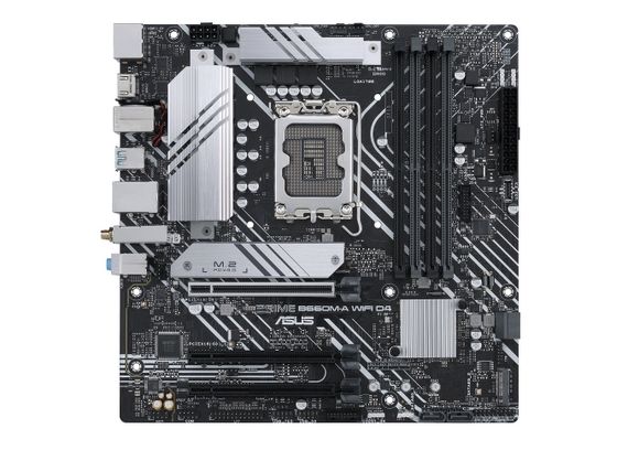 Материнcька плата ASUS PRIME B660M-A WIFI D4 s1700 B660 4xDDR4 M.2 HDMI DP Wi-Fi BT mATX (90MB1AE0-M1EAY0)