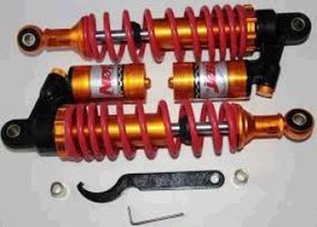Амортизаторы задние с подкачкой d=12mm*d=10mm*L=310 mm EVO