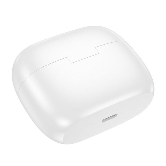 Бездротові навушники BOROFONE FQ7 Treasure wireless ANC+ENC noise reduction BT headset White | Зображення 2