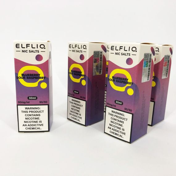 Жидкость ELFLIQ 30 мл 5%. Черника кислая малина (Blueberry Sour Raspberry) | Зображення 7