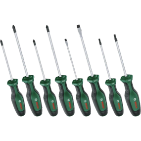 Bosch (1600A02BX8) PH/PZ/SL/Torx 8 шт Набір викруток - Ручний інструмент