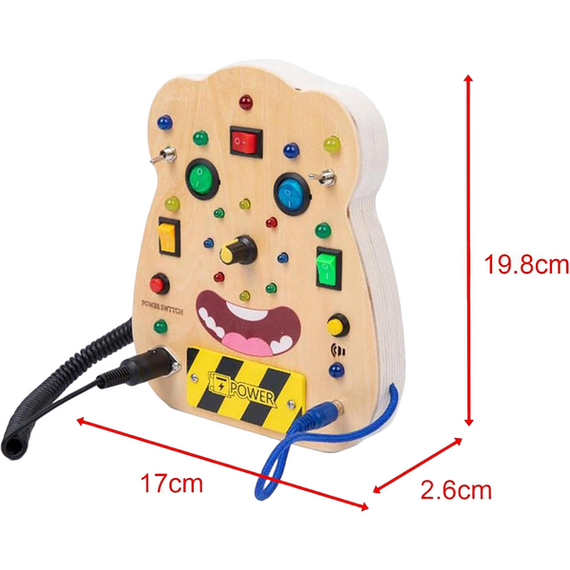 Бізіборд дитячий розвиваючий Електрика