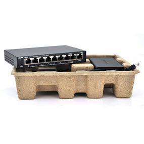 Комутатор POE 48V Mercury S109PS 8 портів POE + 1 порт Ethernet (Uplink) 10/100 Мбіт / сек, БП в комплекті, BOX Q200 (258 * 196 * 66) 0,72 кг (158 * 99 * 25)