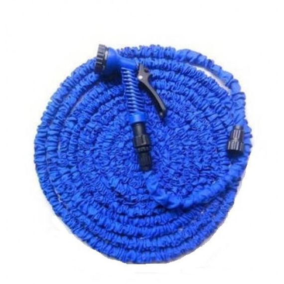 Шланг садовый поливочный Magic Hose саморастягивающийся 15 м стрейч Икс Хоз мягкий для полива | Зображення 4