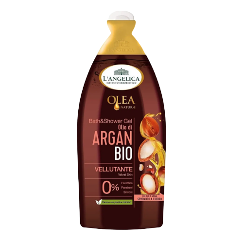 Органічна олія для ванни та душу 520мл з арганом L'ANGELICA