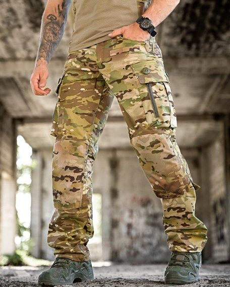 Шурмові тактичні штани AGESIS мультикам РП7381 | Зображення 1