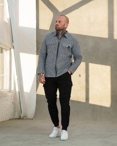 Куртка-сорочка Барашок графіт S