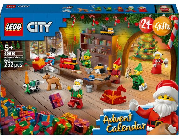 Новорічний адвент календар 2026 ЛЕГО Місто Оригінал LEGO City Advent Calendar 2026