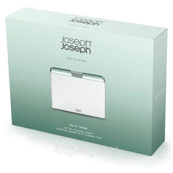 Набір з 4-х обробних дошок Джозеф Джозеф Joseph Joseph Folio Cutting Board Set Large 60197 Оригінал | Зображення 1