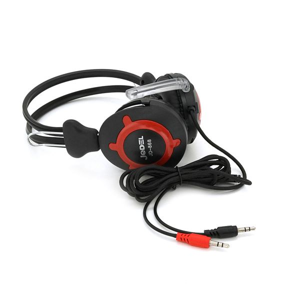 Наушники ведущие Jedel JD-868, с микрофоном, Black | Зображення 2