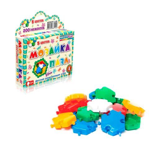 Мозаика-пазл ТехноК, 200 элементов