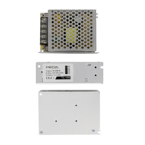 Блок живлення PROLUM 12V 40W 3.33А Series S | Зображення 1