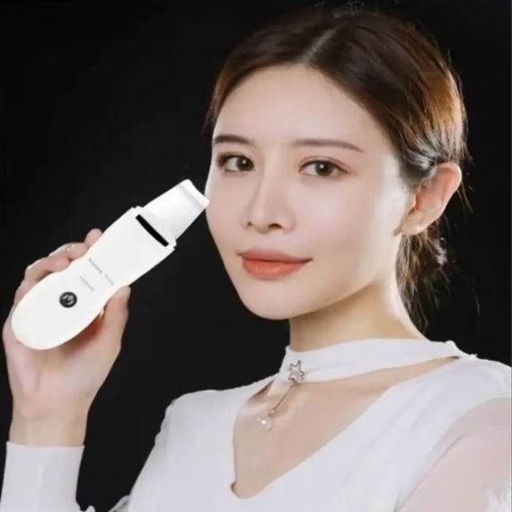 Ультразвуковой скрабер для глубокой очистки кожи с функцией EMS | Зображення 2