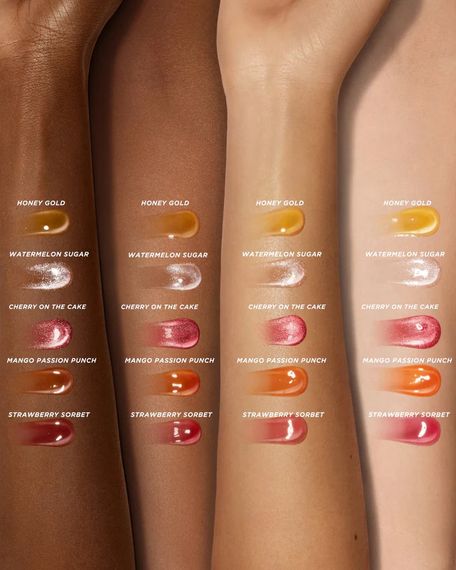 Масло для губ Gisou honey infused lip oil - Glazed Plum (8 ml) | Зображення 5