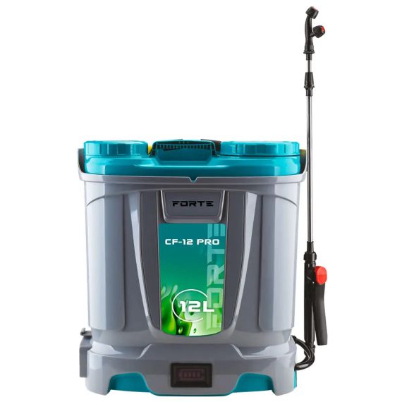 Акумуляторний обприскувач FORTE CF-12 PRO | 8Ah/12V | 12 л | тиск 2-4 бари | для добрив і ЗЗР