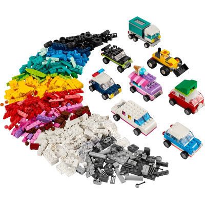 Конструктор LEGO Classic Творческие транспортные средства 900 деталей (11036) | Зображення 7