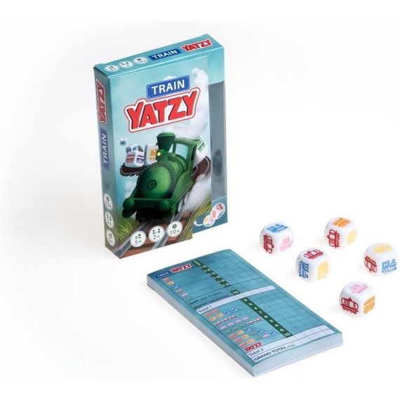 Настільна гра Train Yatzy (Яцзи. Потяги) | Зображення 1